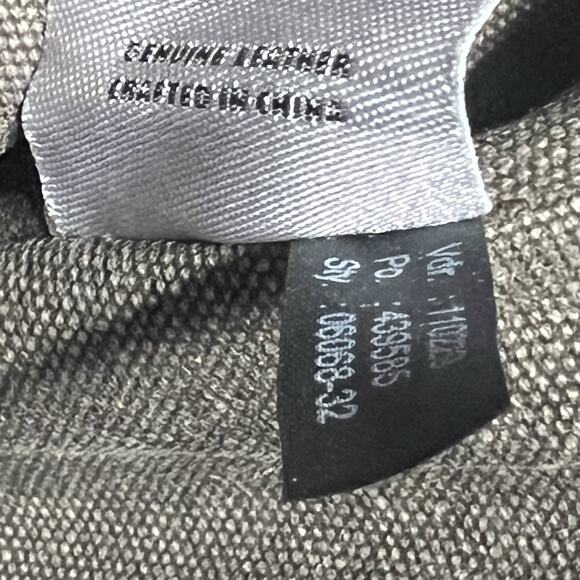 Wilson’s Leather Genuine Leather Messenger Back Large Brown Snap Button - Picture 13 of 13